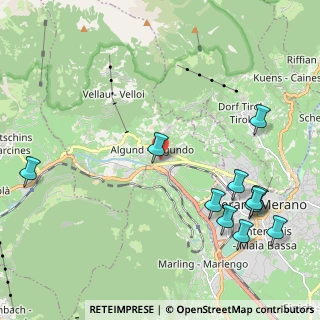 Mappa Via Peter Thalguter, 39022 Lagundo BZ, Italia (2.59545)