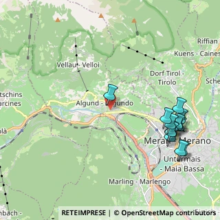 Mappa Via Peter Thalguter, 39022 Lagundo BZ, Italia (2.47154)