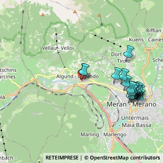 Mappa Via Peter Thalguter, 39022 Lagundo BZ, Italia (2.3775)