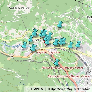 Mappa Via Peter Thalguter, 39022 Lagundo BZ, Italia (0.6465)