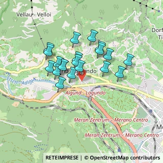 Mappa Via Peter Thalguter, 39022 Lagundo BZ, Italia (0.7075)