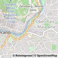 Karte Merano