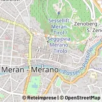 Karte Merano