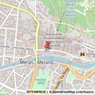 Mappa Corso della Libertà, 65, 39012 Merano, Bolzano (Trentino-Alto Adige)