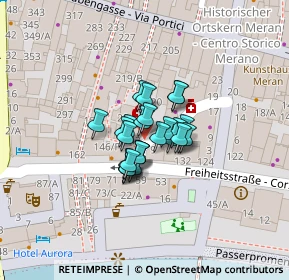 Mappa Corso della Libertà, 39012 Merano BZ, Italia (0)