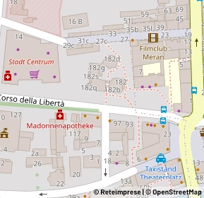Mappa Via ruperto, 39012 Merano BZ, Italia (0)