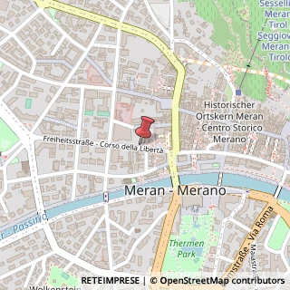 Mappa Corso della Libertà, 182, 39012, 39012 Merano, Bolzano (Trentino-Alto Adige)