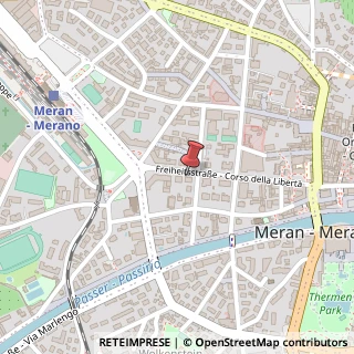 Mappa Corso della Libertà, 139, 39012 Merano, Bolzano (Trentino-Alto Adige)