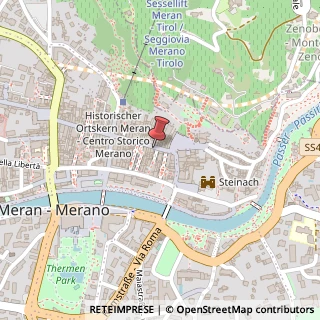 Mappa Via Portici, 75, 39012 Merano BZ, Italia, 39012 Merano, Bolzano (Trentino-Alto Adige)