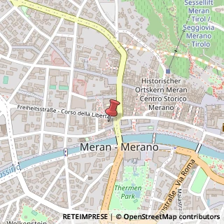 Mappa Piazza Teatro, 23, 39012 Merano, Bolzano (Trentino-Alto Adige)
