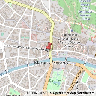 Mappa Piazza Teatro, 23, 39012 Merano, Bolzano (Trentino-Alto Adige)