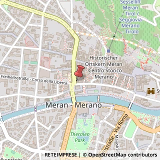 Mappa Corso della Libertà, 178, 39012 Merano, Bolzano (Trentino-Alto Adige)