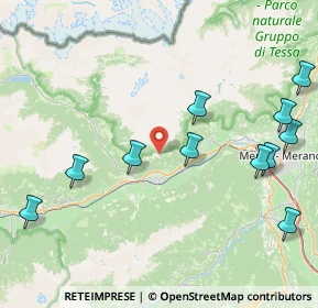 Mappa Monte di Sole, 39025 Naturno BZ, Italia (9.67091)