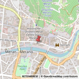 Mappa Corso della Libertà, 35, 39012 Merano BZ, Italia, 39012 Merano, Bolzano (Trentino-Alto Adige)