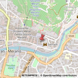 Mappa Piazza della Rena, 2, 39012 Merano, Bolzano (Trentino-Alto Adige)
