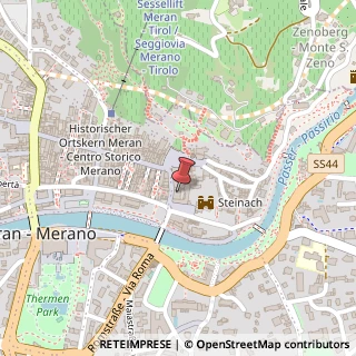 Mappa Via Leonardo da Vinci, 10, 39012 Merano, Bolzano (Trentino-Alto Adige)