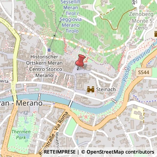 Mappa Via Portici, 3, 39012 Merano BZ, Italia, 39012 Merano, Bolzano (Trentino-Alto Adige)