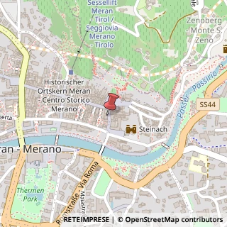 Mappa Via Leonardo da Vinci, 25, 39012 Merano, Bolzano (Trentino-Alto Adige)