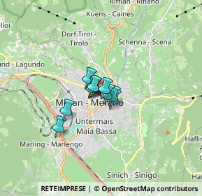 Mappa Piazza Duomo, 39012 Merano BZ, Italia (0.69727)