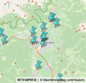 Mappa Via Cassa di Risparmio, 39012 Merano BZ, Italia (3.915)