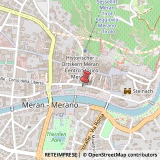 Mappa Corso della Libertà, 41, 39012 Merano, Bolzano (Trentino-Alto Adige)