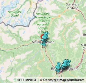 Mappa Corso della Libertà 184 Freiheitsstrasse, 39012 Merano BZ, Italia (17.80462)