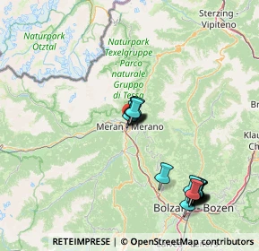 Mappa Corso della Libertà 184 Freiheitsstrasse, 39012 Merano BZ, Italia (15.67333)