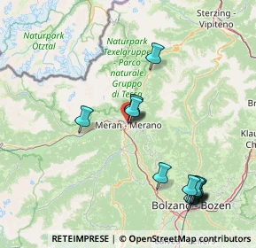 Mappa Corso della Libertà 184 Freiheitsstrasse, 39012 Merano BZ, Italia (17.02929)