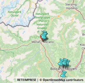 Mappa Corso della Libertà 184 Freiheitsstrasse, 39012 Merano BZ, Italia (24.60917)