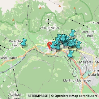 Mappa Via Birreria, 39022 Lagundo BZ, Italia (1.3025)