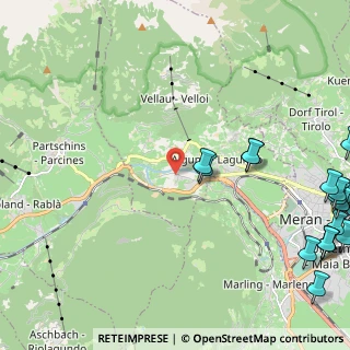 Mappa Via Birreria, 39022 Lagundo BZ, Italia (3.5195)