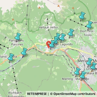 Mappa Via Birreria, 39022 Lagundo BZ, Italia (2.58857)