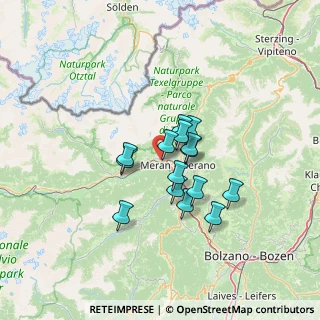 Mappa Via Birreria, 39022 Lagundo BZ, Italia (9.32267)