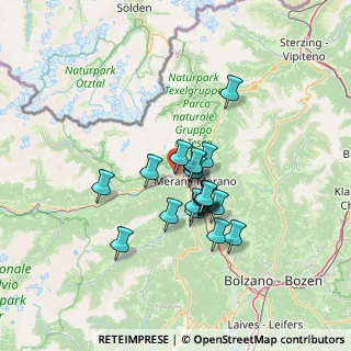 Mappa Via Birreria, 39022 Lagundo BZ, Italia (9.78684)