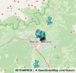 Mappa Via Mozart, 39012 Merano BZ, Italia (1.56636)