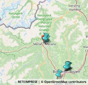 Mappa Via Mozart, 39012 Merano BZ, Italia (22.26583)