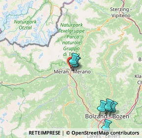 Mappa Via Mozart, 39012 Merano BZ, Italia (25.3125)
