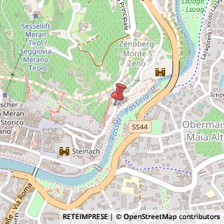 Mappa Via monte s. zeno 167, 39012 Merano, Bolzano (Trentino-Alto Adige)