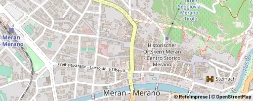 Mappa Merano