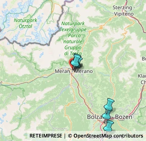Mappa Via Otto Huber Strasse, 39012 Merano BZ, Italia (30.80455)