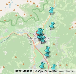 Mappa Via Otto Huber Strasse, 39012 Merano BZ, Italia (2.98333)