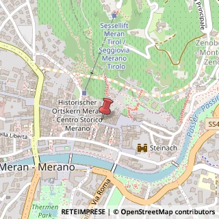 Mappa Via Portici, 78, 39012 Merano, Bolzano (Trentino-Alto Adige)