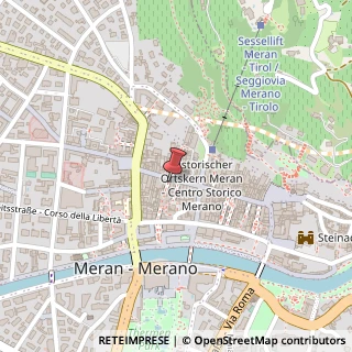 Mappa Via Portici, 227, 39012 Merano, Bolzano (Trentino-Alto Adige)