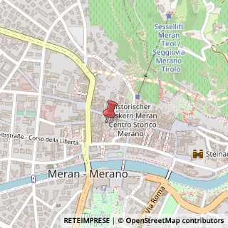 Mappa Via Portici, 255, 39012 Merano, Bolzano (Trentino-Alto Adige)