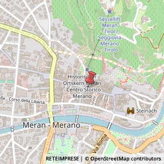 Mappa Via Portici, 157, 39012 Merano BZ, Italia, 39012 Merano, Bolzano (Trentino-Alto Adige)