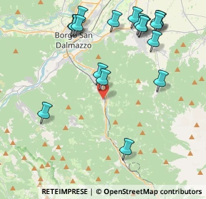 Mappa Via Tetto Frega, 12017 Robilante CN, Italia (4.98444)