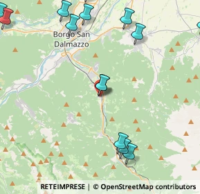 Mappa Via Tetto Frega, 12017 Robilante CN, Italia (6.36412)
