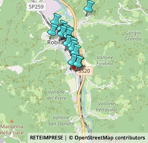 Mappa Via Tetto Frega, 12017 Robilante CN, Italia (0.68)