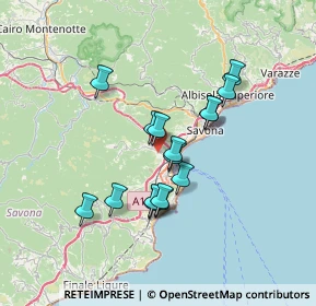 Mappa Via Gagliardi, 17047 Valleggia SV, Italia (5.75)