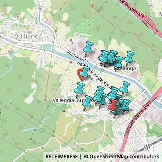 Mappa Via Gagliardi, 17047 Valleggia SV, Italia (0.46667)